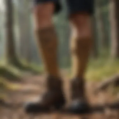 Benefits of Wearing Protection Socks Infographic illustrating the benefits of wearing snake bite protection socks in outdoor settings