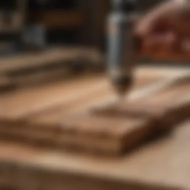 Diagram illustrating best practices for edge gluing in woodworking