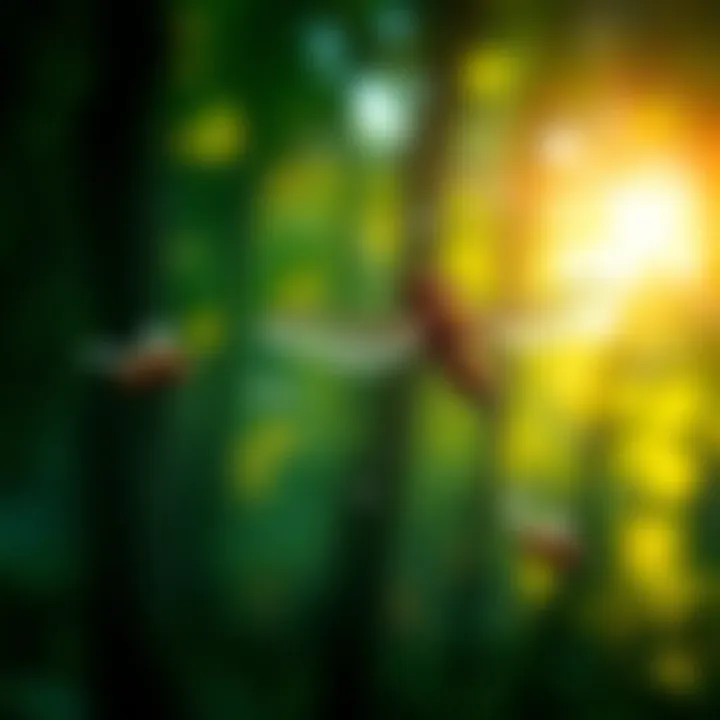 Interactions in Ecosystems A detailed diagram showing the interactions between biting flies and other species in an ecosystem.