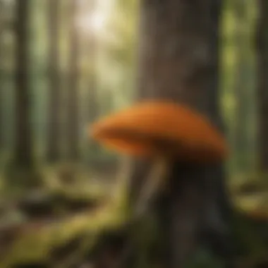 Ecological Role of Tree Fungi Infographic showing the ecological impact of tree fungi on woodland ecosystems.