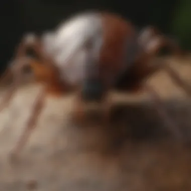 Tick on Pet A close-up view of a tick on a pet's fur, highlighting the importance of pet protection.
