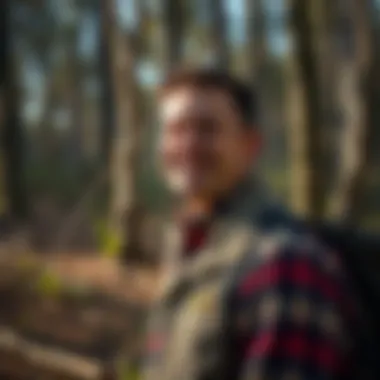 Volunteer appreciation message for woodland projects