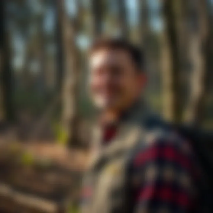 Volunteer appreciation message for woodland projects