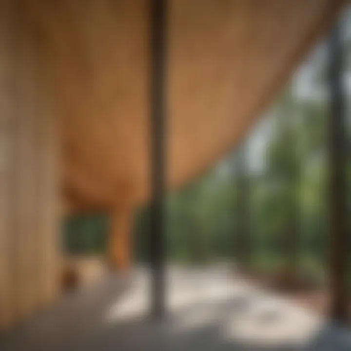 A beautifully designed Cross Laminated Timber structure showcasing modern architecture.