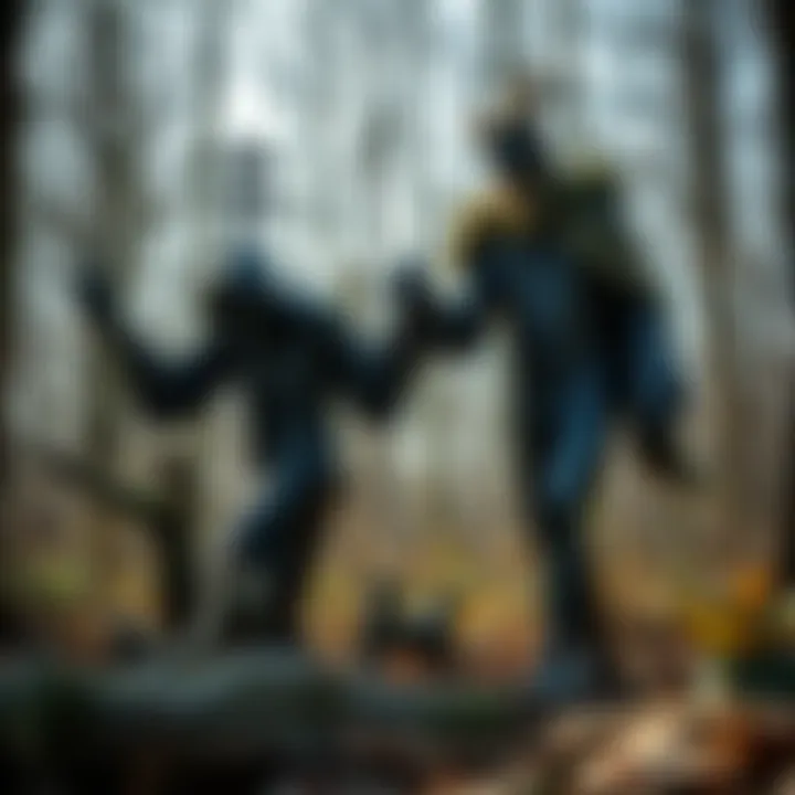 Cultural significance of decoration trees in woodland settings