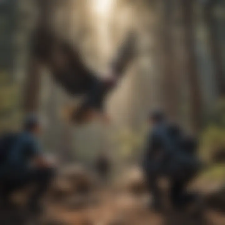 Team working on California condor conservation