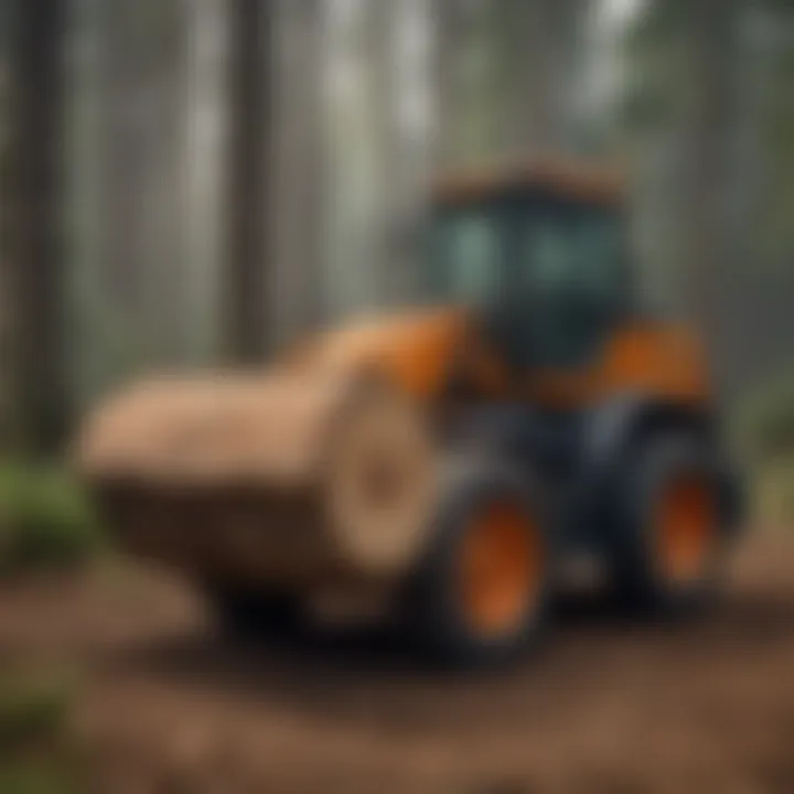 Equipment used for sustainable stump removal