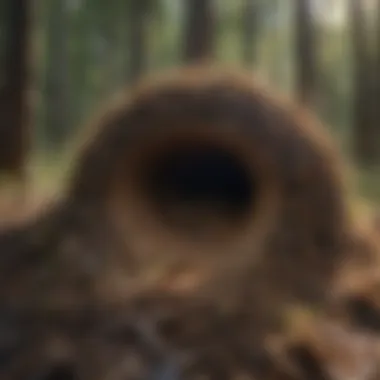 Ecological impact of removing a bee nest