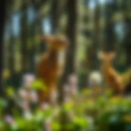 An endangered species in its natural habitat