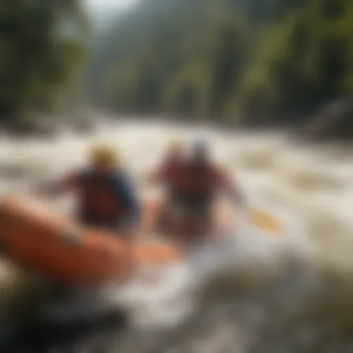 Whitewater rafting adventure in Ocoee River