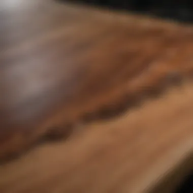 Craftsmanship in Alaska Hardwood Furniture An intricately crafted wooden furniture piece showcasing the joinery applications of Alaska hardwoods