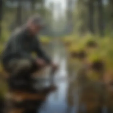 Protecting Our Bogs: Conservation Initiatives A conservationist conducting research in a wetland ecosystem