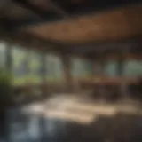 A vibrant office environment showcasing teamwork and collaboration