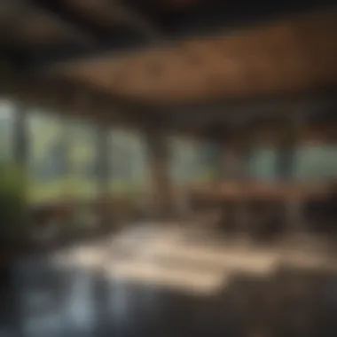 A vibrant office environment showcasing teamwork and collaboration