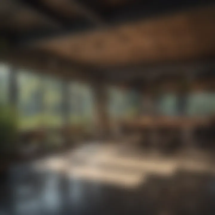 A vibrant office environment showcasing teamwork and collaboration