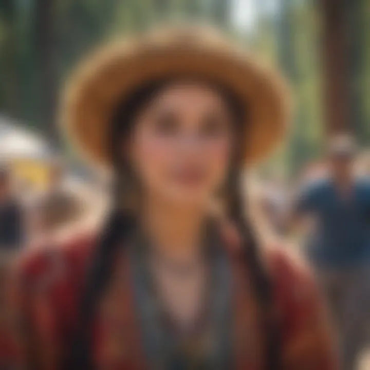 A vibrant festival in Colorado showcasing local culture