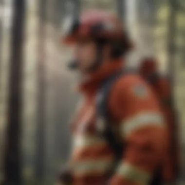 Innovative Firefighting Gear Modern firefighting equipment showcased