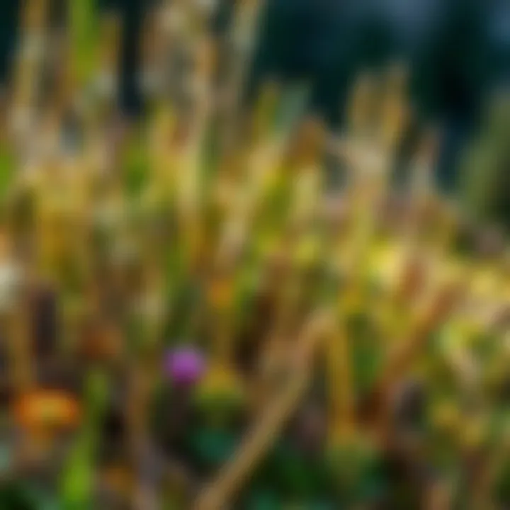 Diverse Flora of Flaming Gorge A close-up of diverse plant species found in Flaming Gorge's unique ecosystem.