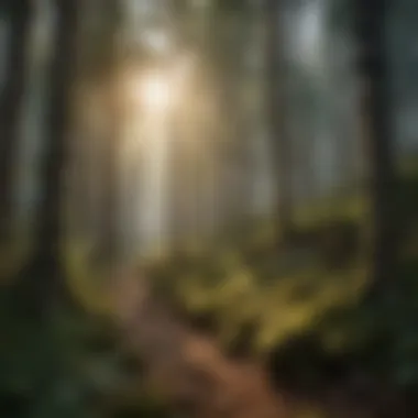 Ecological Benefits of Forests An infographic illustrating the ecological benefits provided by forests