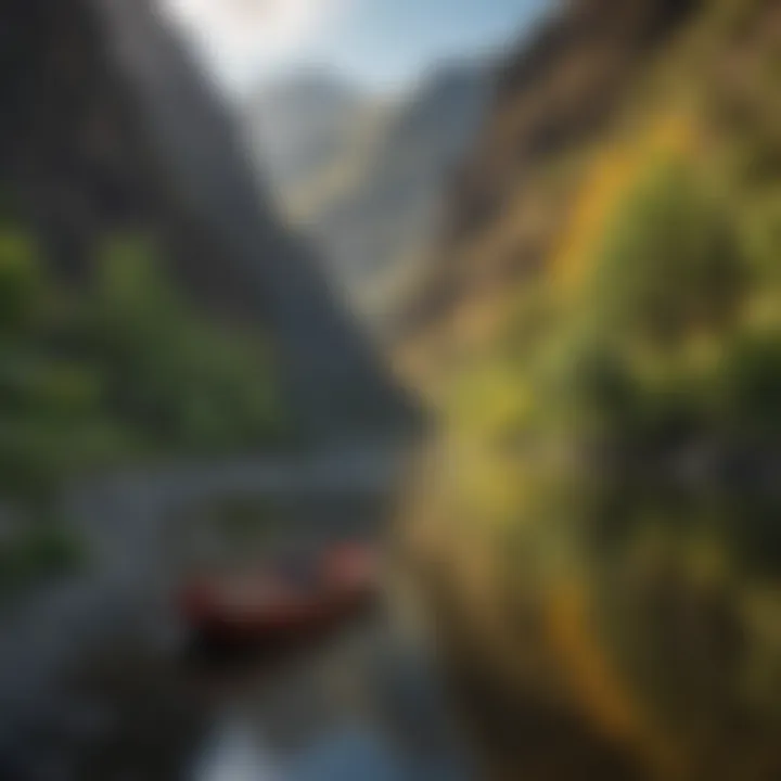 Ecological diversity along Hells Canyon riverbanks
