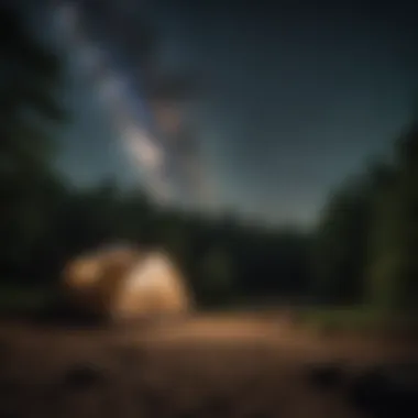 Starlit Kentucky Wilderness Night sky filled with stars over Kentucky's wilderness