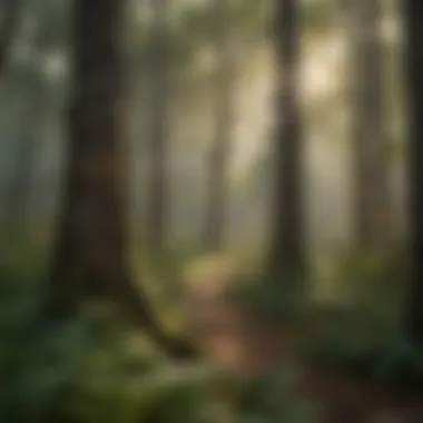 Sanctuary Habitat Dense forest where monarch butterflies gather during migration