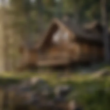 Luxurious Cabins in Nature Luxurious cabin accommodations at Orchard Canyon Resort
