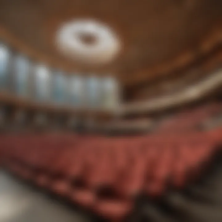 Interior of Pikes Peak Center showcasing seating arrangement