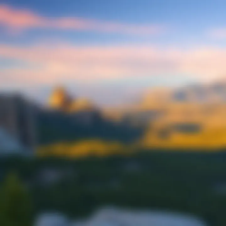 A panoramic view of the rugged landscape and unique rock formations in the Black Hills.