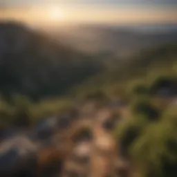 Breathtaking view from the summit of Mt. Nebo showcasing vast landscapes