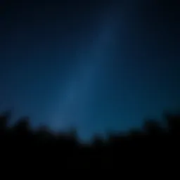 A panoramic view of the night sky filled with stars and constellations