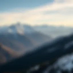 Panoramic view of the Snowy Range showcasing majestic peaks and valleys