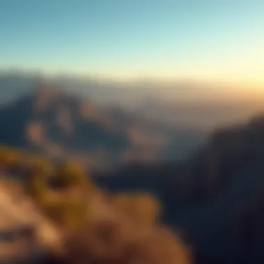 Breathtaking view of Big Bend National Park showcasing rugged mountains and desert landscape