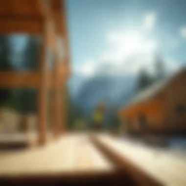 Sustainable construction using fibreboard wood materials