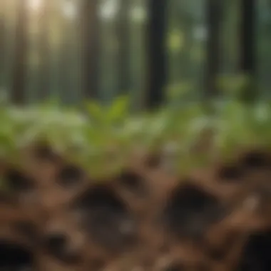 Promoting Biodiversity through Effective Seedling Growth Healthy seedlings emerging from germination paper