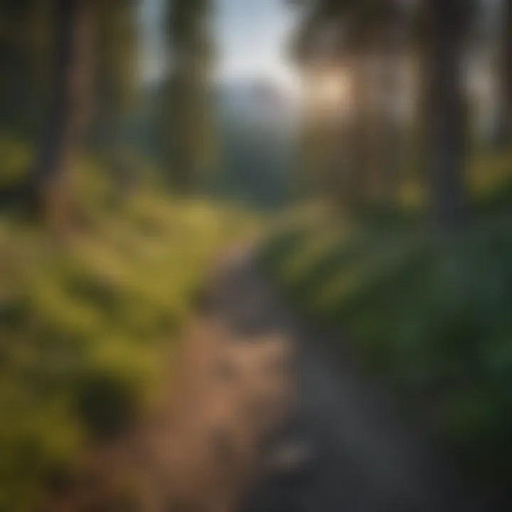 Diverse flora and fauna surrounding the hiking trails