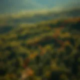 Map illustrating the Trail of Tears route through Chattanooga