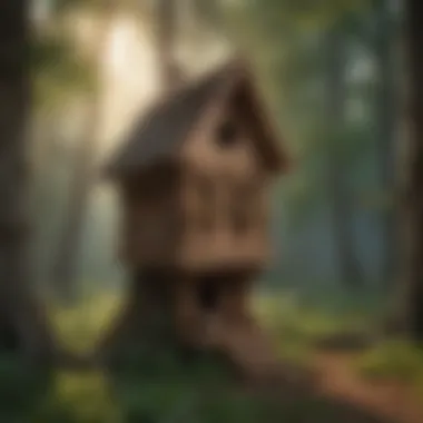 Crafting the Perfect Bat House A beautifully crafted bat house design that invites bats