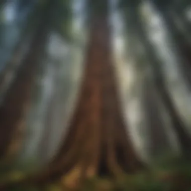 Historical Significance of the Redwood Trees Historical context of redwoods illustrated through archival images