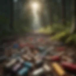 A visual representation of various tranquilizers