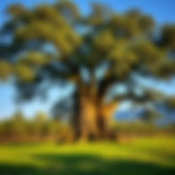 Best practices for sustainable oak tree management