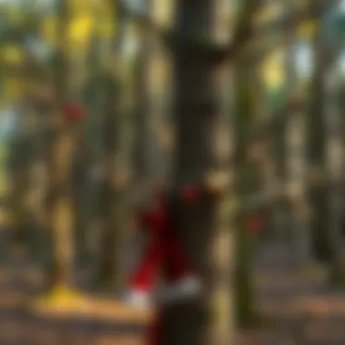 Practical tips for decorating trees while maintaining woodland health