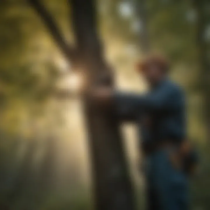 Demonstration of proper pruning techniques on a tree