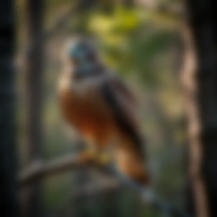 Conservation efforts for red-tailed hawks in action