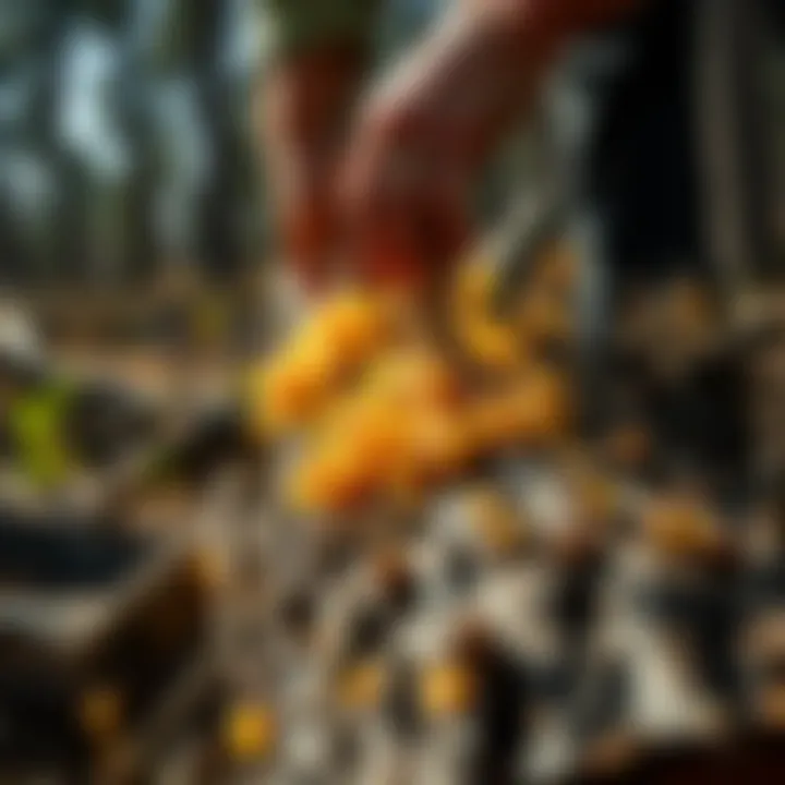 Harvesting Resin from Tree Trunks Harvesting resin from tree trunks