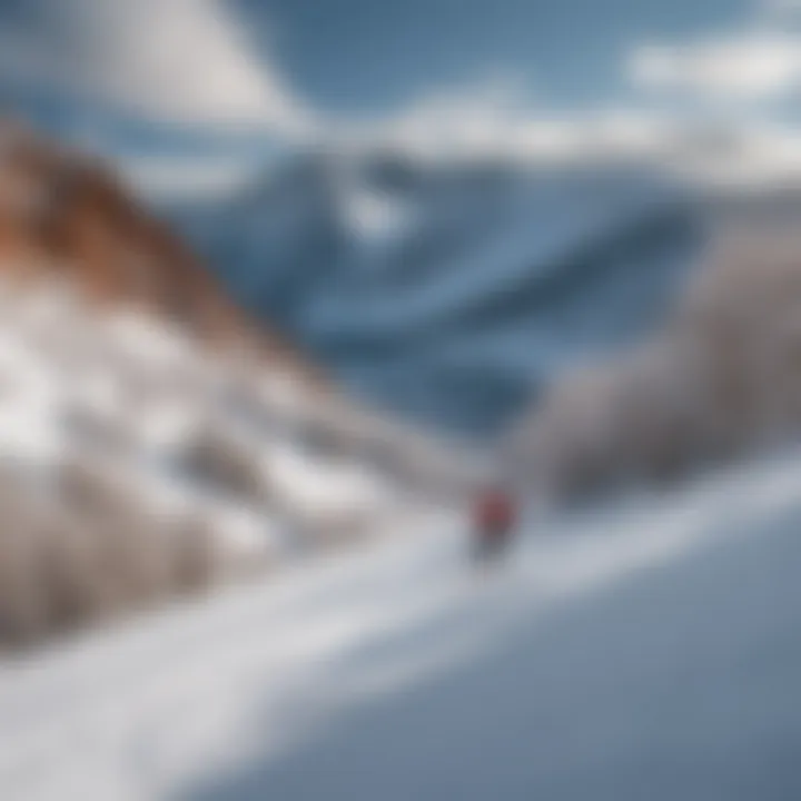 Skiers enjoying the diverse terrain of Salt Lake mountain resorts