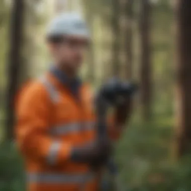 The Role of Technology in Surveying Surveyor using advanced technology