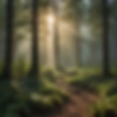 Sustainability Practices for Woodland Stewardship Conceptual image illustrating sustainability practices