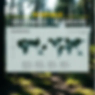 Sustainable Practices in Forestry Diagram highlighting sustainable forestry practices using AutoCAD