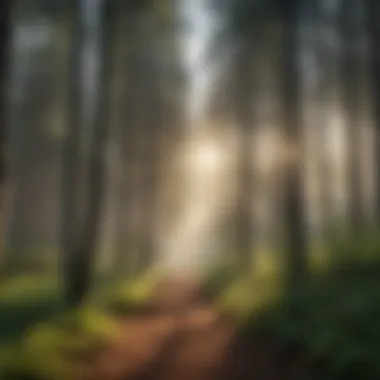 Sustainable Forestry: Techniques for Environmental Health Diagram showing benefits of sustainable forestry techniques